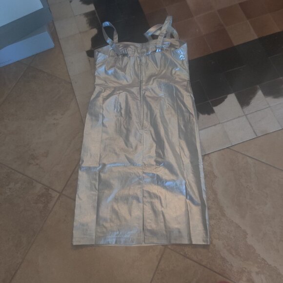 Vixen by Micheline Pitt  laminate dress size 3xl New (fits 2x) - Picture 3 of 3